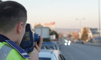 Razie-fulger în trafic la Cluj-Napoca. Zeci de amenzi pentru vitezomani și trotinetiști