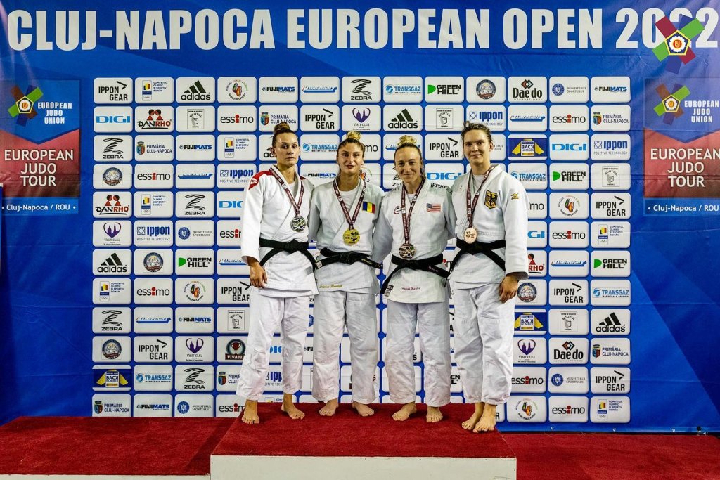 România a cucerit patru medalii la Openul European de judo de la Cluj-Napoca