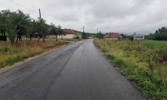Un nou drum județean din Cluj a fost asfaltat