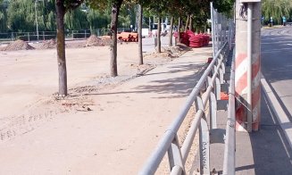 IMAGINI cu șantierul de la Sala Sporturilor „Horia Demian” din Cluj-Napoca