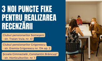 Trei noi centre pentru recenzare amenajate la Cluj-Napoca! Recensământul se prelungește până în 31 iulie