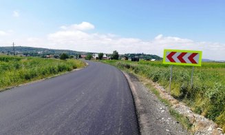 Continuă marea asfaltare a Clujului. Un nou drum județean este gata
