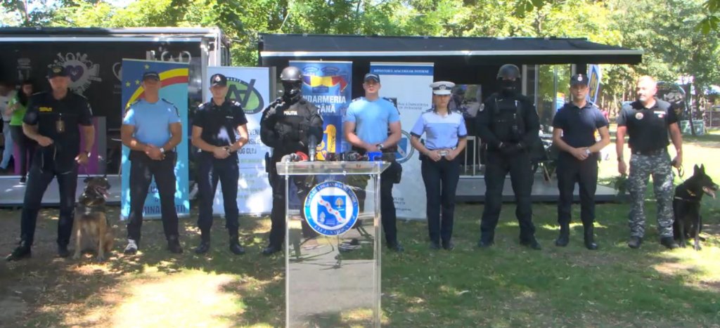 Gata pentru UNTOLD! Sute de jandarmi și polițiști, un elicopter și câini antidrog, pentru siguranța festivalului