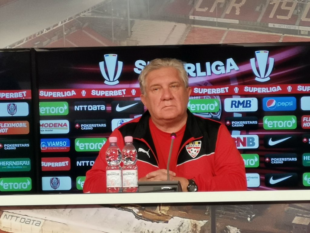 Antrenorul lui Shakhytor Soligorsk țintește victoria la Cluj: "Va fi un joc complicat, însă sperăm să câștigăm"