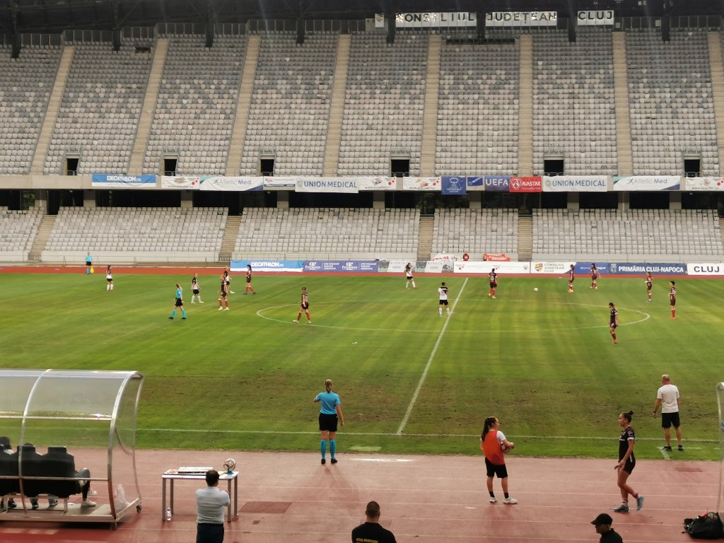 Aventura fetelor de la "U" Olimpia Cluj în Champions League s-a încheiat