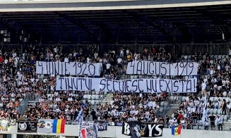 Scandări șovine și xenofobe, în tribunele Cluj Arena, la ”U” Cluj - Sepsi. Meciul a fost oprit
