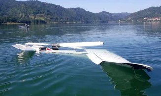 TRAGEDIE AVIATICĂ la Colibiţa. Avion, prăbușit în lac. A fost declarat DECESUL pilotului după  2 ore de resuscitare