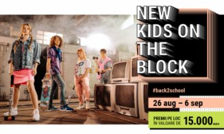 New kids on the block – pregătește-te pentru școală la Iulius Mall Cluj și primești premii care te reprezintă