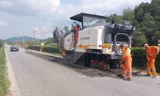 Reparații pe un drum județean din Cluj. Lucrările vor dura trei luni
