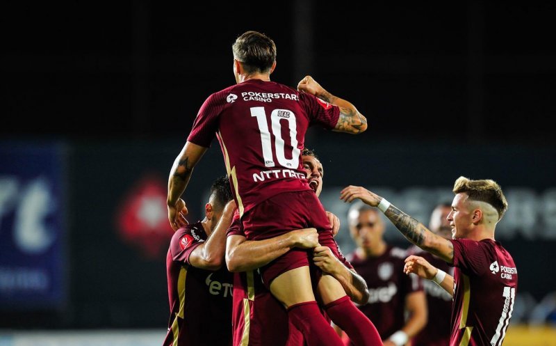 Seara golurilor spectaculoase în Gruia. CFR s-a distrat în meciul cu FC Voluntari