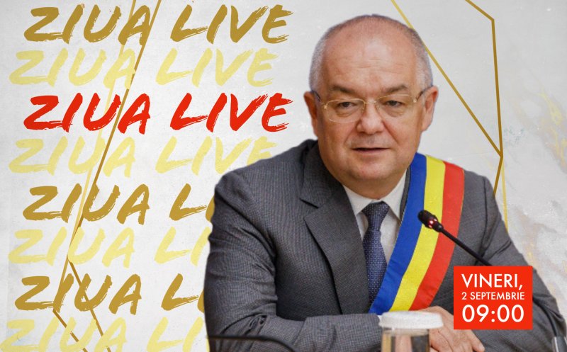 Începe dimineața cu ZIUA LIVE. Invitatul de vineri: Primarul Clujului, Emil Boc