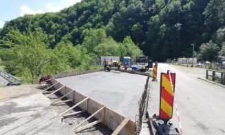 Reparații pe un drum turistic din Cluj. Se lucrează la 10 poduri