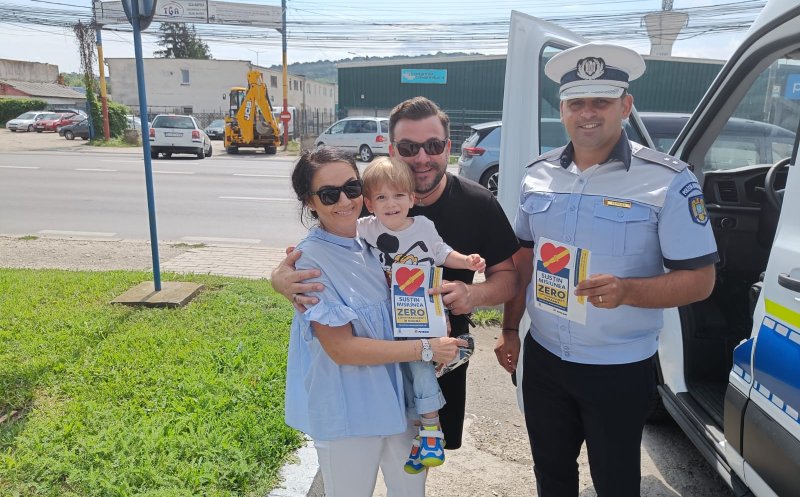 Polițiștii clujeni, acțiuni de conștientizare pentru siguranța rutieră a copiilor