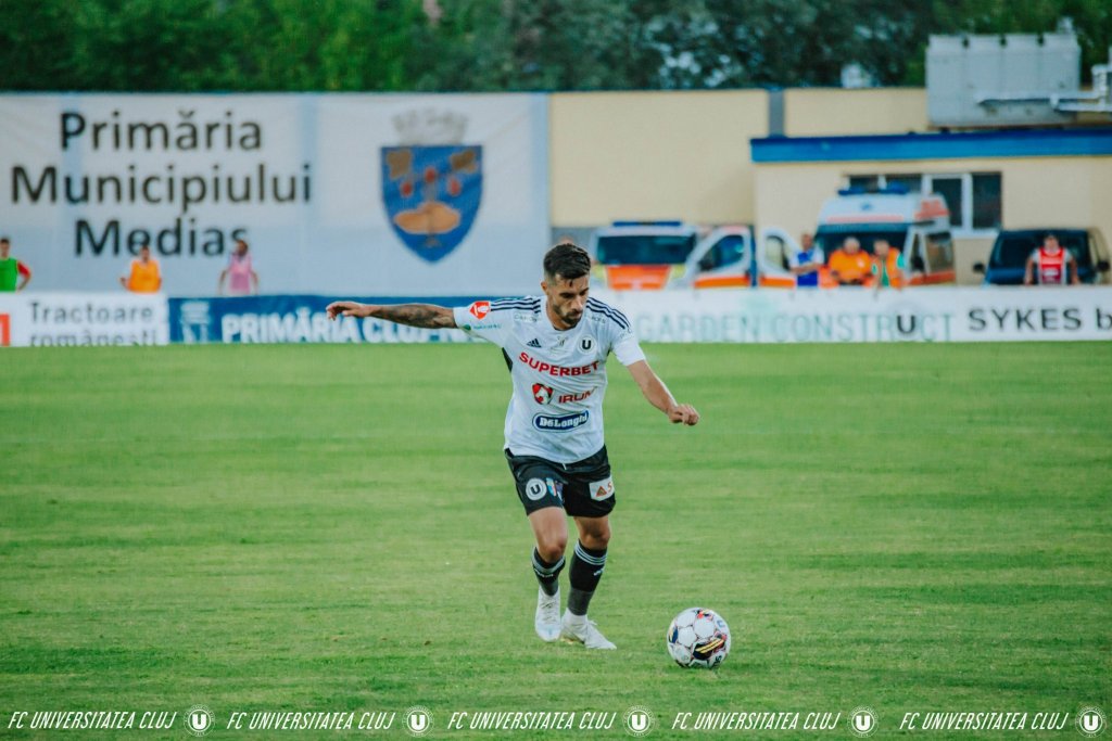 Un fotbalist experimentat al Universității Cluj a fost transferat în Liga a 2-a