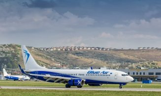 Blue Air suspendă toate zborurile din România