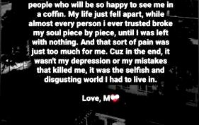 MESAJ de ADIO, lăsat pe Instastory de tânăra care s-a sinucis în Cluj-Napoca. Poliţiştii au deschis dosar penal pentru ucidere din culpă