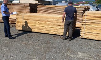 Lemnele la control! Amenzi și lemn confiscat în valoare de peste 10 mii de euro, în doar câteva zile, la Cluj