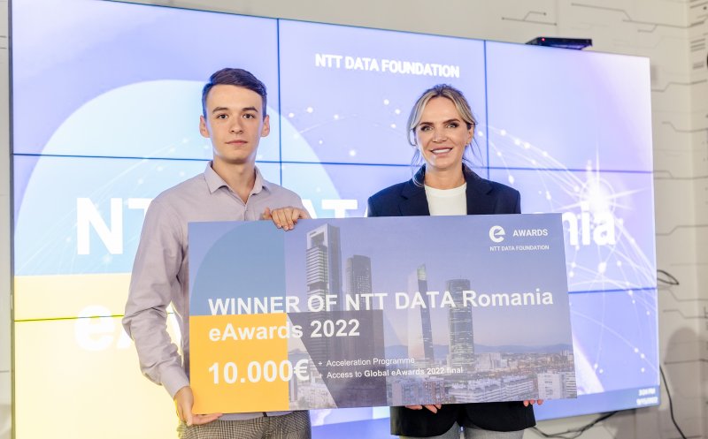 Premiile NTT DATA eAwards. Compania japoneză din domeniul IT premiază un start-up românesc