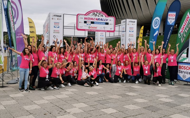 S-a dat startul Women Rally Cluj-Napoca 2022