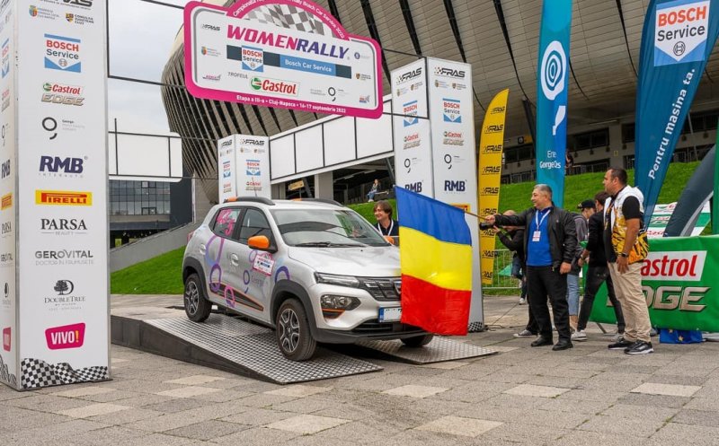 Campionatul Național Women Rally 2022, un real succes la Cluj. Tișe, prezent la eveniment