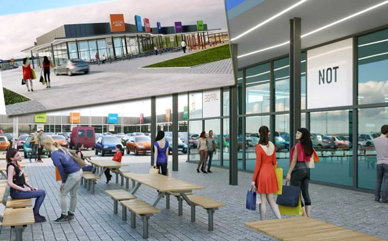 Mall-ul din Turda, fără McDonalds şi KFC? Locațiile FunShop Park au zona de food-court în exterior