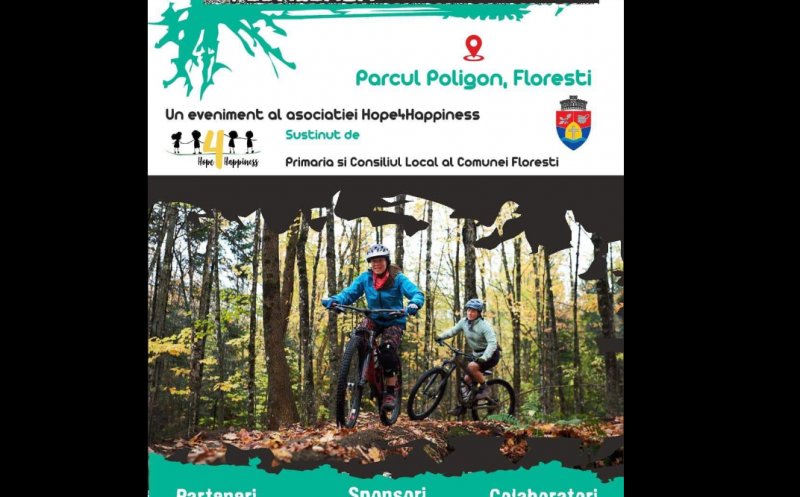 Floreștenii, chemați să facă sport: Evenimentul „Floreștiul pedalează” are loc în weekend