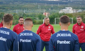 Săndoi, încântat de jucătorii U21 înaintea meciului cu Spania de la Cluj: "Lucrez pentru prima dată cu acești băieți și m-au impresionat"