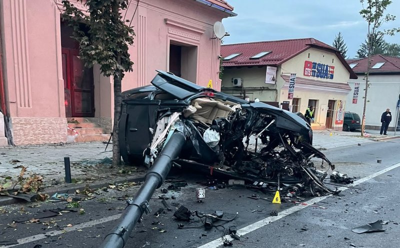 Tânărul care a murit în accidentul de pe Calea Moților ar fi condus cu 180 km/h