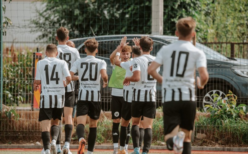 O victorie și o remiză pentru juniorii Universității Cluj în duelurile cu Poli Timișoara