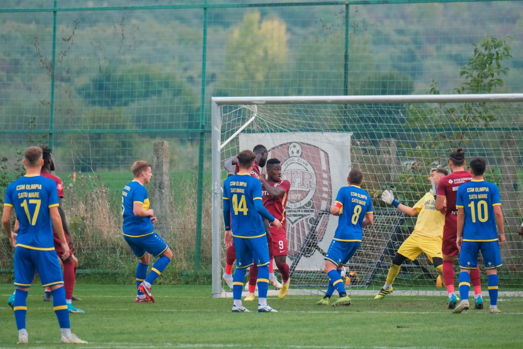 CFR Cluj a făcut spectacol contra unei echipe din Liga a 3-a