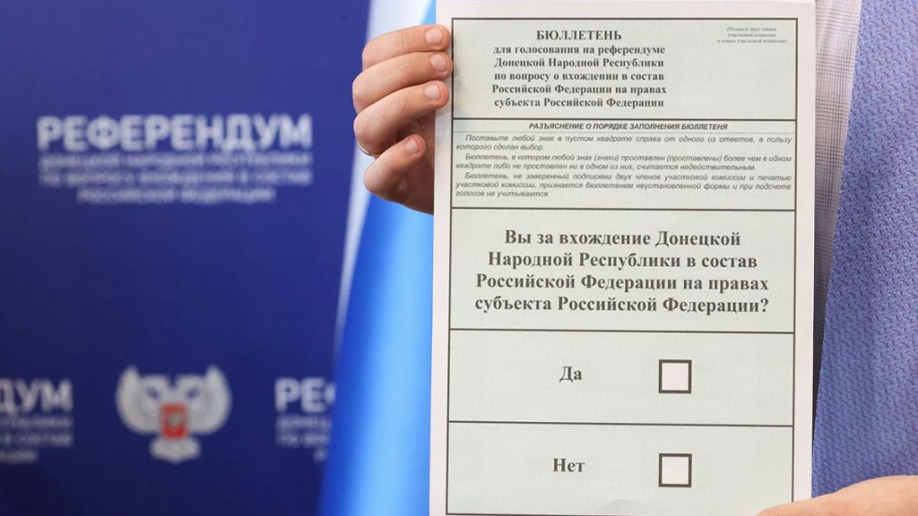 Rezultatele la referendumurile ruse din Ucraina. Unde au fost cele mai multe răspunsuri cu "DA" pentru alipirea cu Rusia