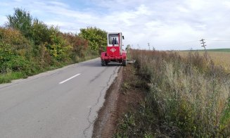 Au început lucrările pe un drum județean din Cluj. Se vor finaliza cu asfaltare