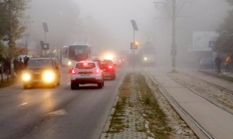 METEO Cod galben de ceață în mai multe localități din Cluj