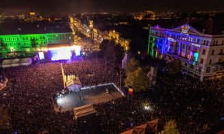 A doua seară a Zilelor Clujului a adunat peste 75.000 de persoane în Piața Unirii