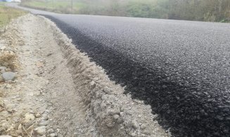 Se asfaltează drumul județean care duce către Bistrița-Năsăud