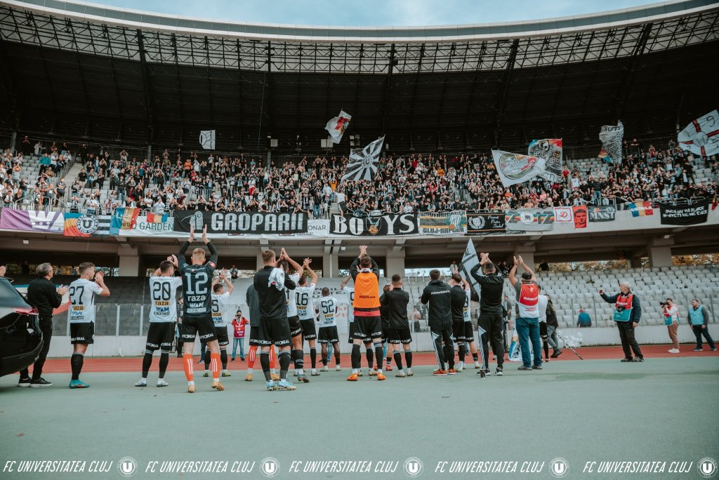 "U" Cluj, pe radarul unui fond de investiții din SUA. Americanii vor fi prezenți la meciurile cu CFR și FCSB