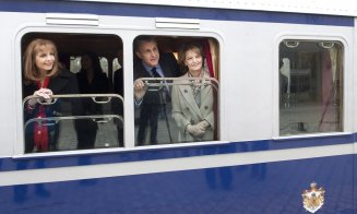 Centenarul Încoronării. Trenul Regal pleacă AZI din Cluj-Napoca, cu ceremonial militar pe peronul gării