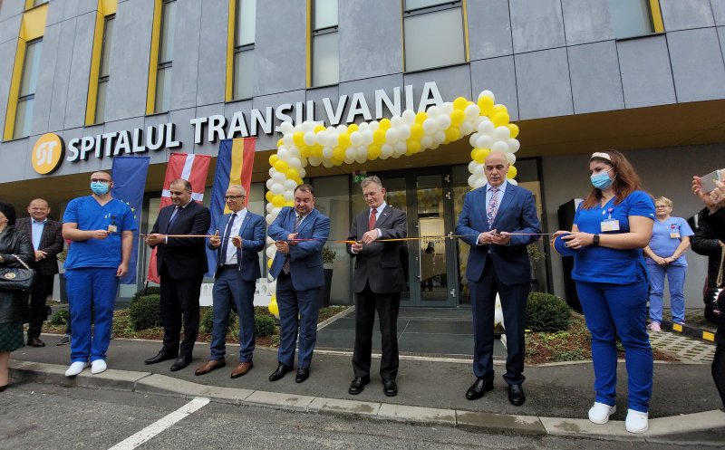 Spitalul Transilvania, inaugurat oficial. Cel mai performant neuroangiograf din țară. Prof. dr. Ștefan Florian: “E un moment pe care îl așteptam de mult timp”