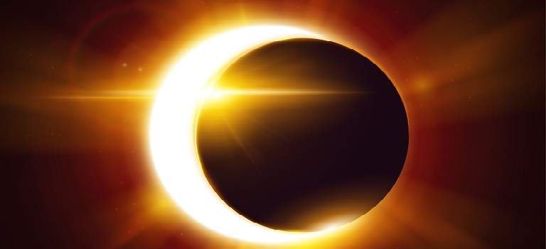 Eclipsa parțială de Soare, vizibilă mâine și din România. Momentul de maxim al eclipsei  la Cluj
