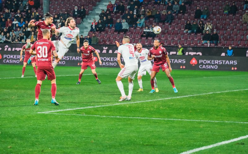 Un jucător de la CFR Cluj inclus în echipa etapei din Superligă