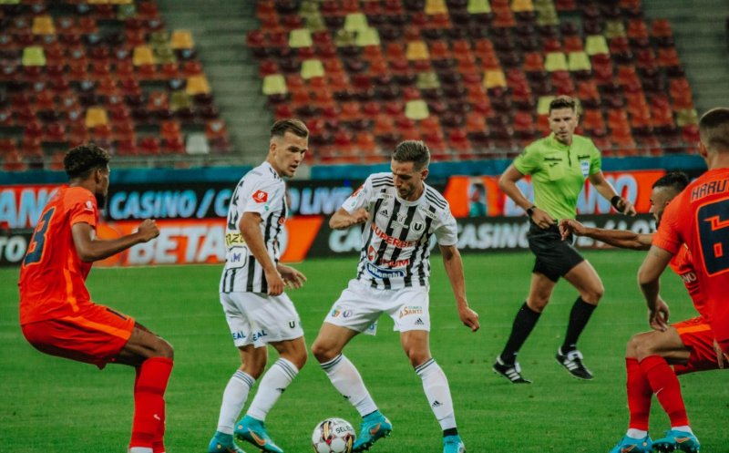 "U" Cluj joacă astăzi contra FCSB-ului primul meci din returul sezonului regulat