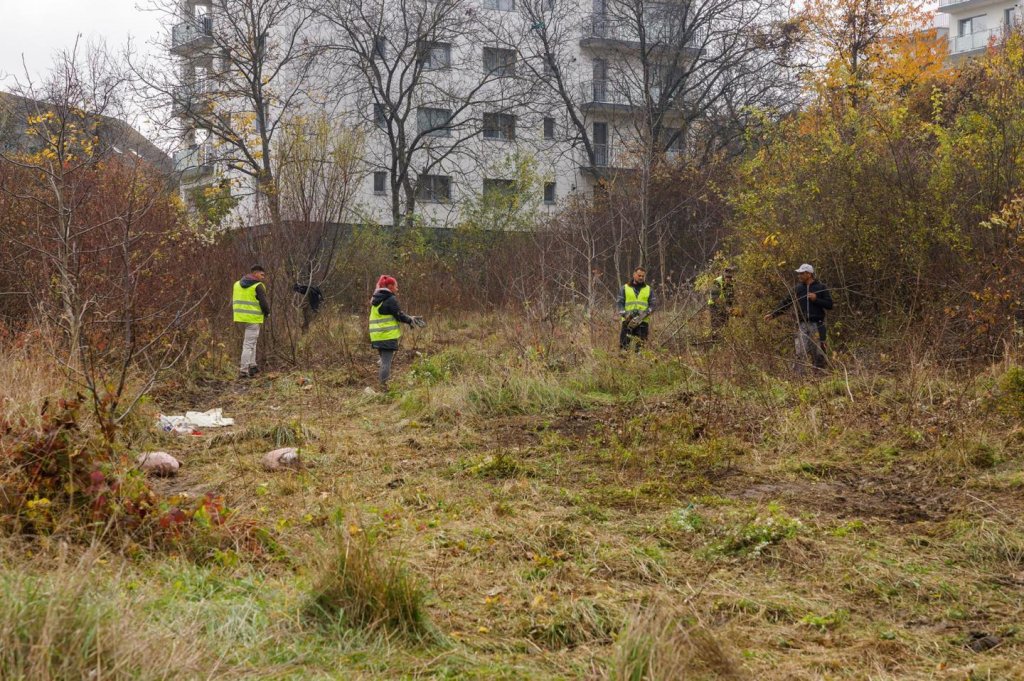 Au inceput lucrările la Parcul Observator din cartierul Zorilor. Investiție de peste 1,5 mil. euro