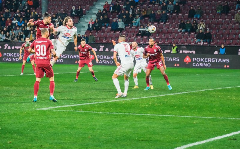 CFR Cluj, victorie facilă la partida cu numărul 300 în prima ligă pentru Dan Petrescu