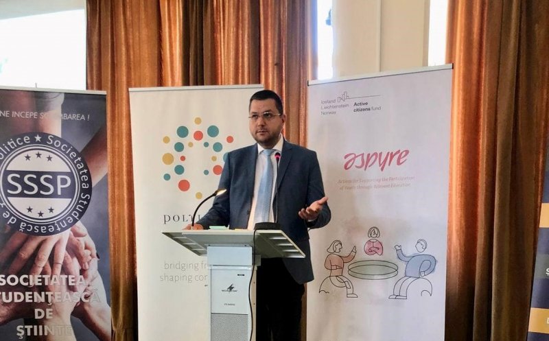 Deputatul Moisin, întâlnire cu elevii clujeni: „Vocea tinerilor este importantă pentru societatea de azi și de mâine”