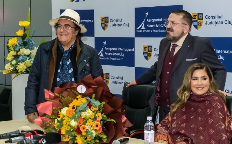 Al Bano și Romina Power au ajuns la Cluj-Napoca! Concertează în BT Arena