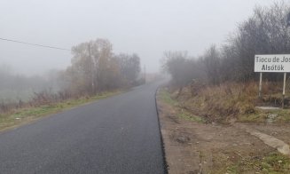 S-a terminat asfaltarea unui nou sector de drum județean. Cum arată