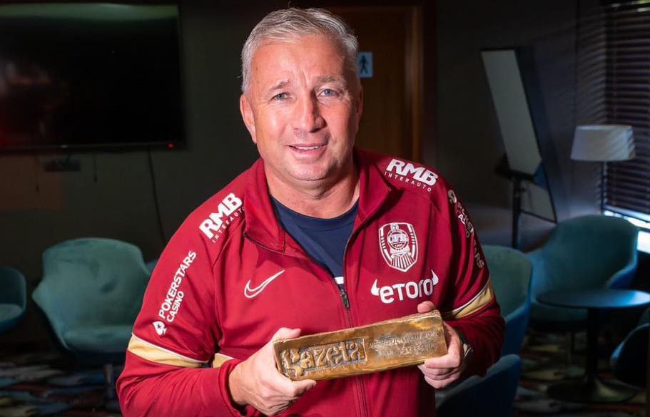 Dan Petrescu, ales Antrenorul Anului 2022 în Ancheta GSP. L-a egalat pe Mircea Lucescu