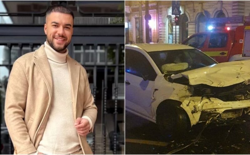Manelistul Culiță Sterp a fugit de poliție înainte de a face accidentul din centrul Clujului. A fost reținut pentru 24 de ore