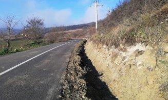 Reparații pe un drum județean din Cluj. Ce lucrări se fac