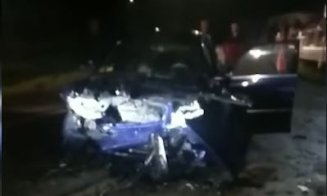 Accident cu răniți pe un drum din Cluj. Trei tinere au ajuns la spital